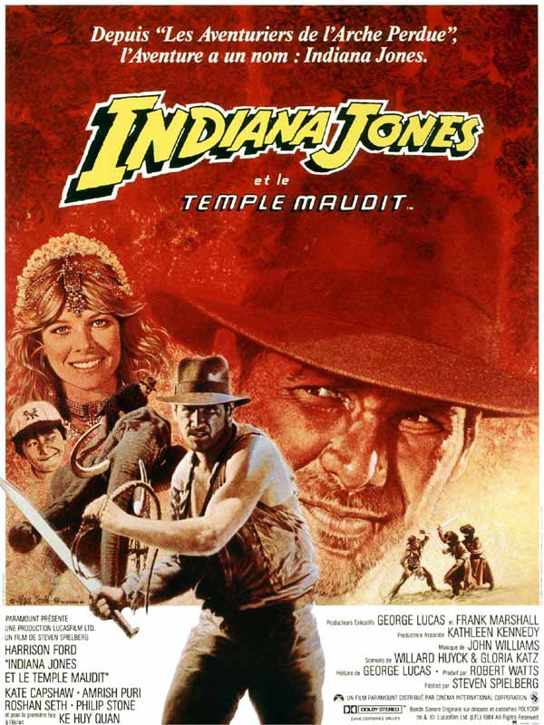 Indiana Jones et le Temple Maudit [DVD à la location] - flash vidéo