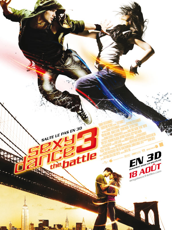 Sexy dance 3 DVD à la location - flash vidéo