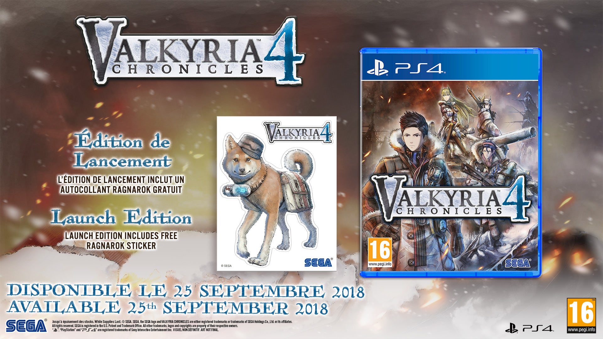 Valkyria Chronicles 4 Day One Edition - flash vidéo