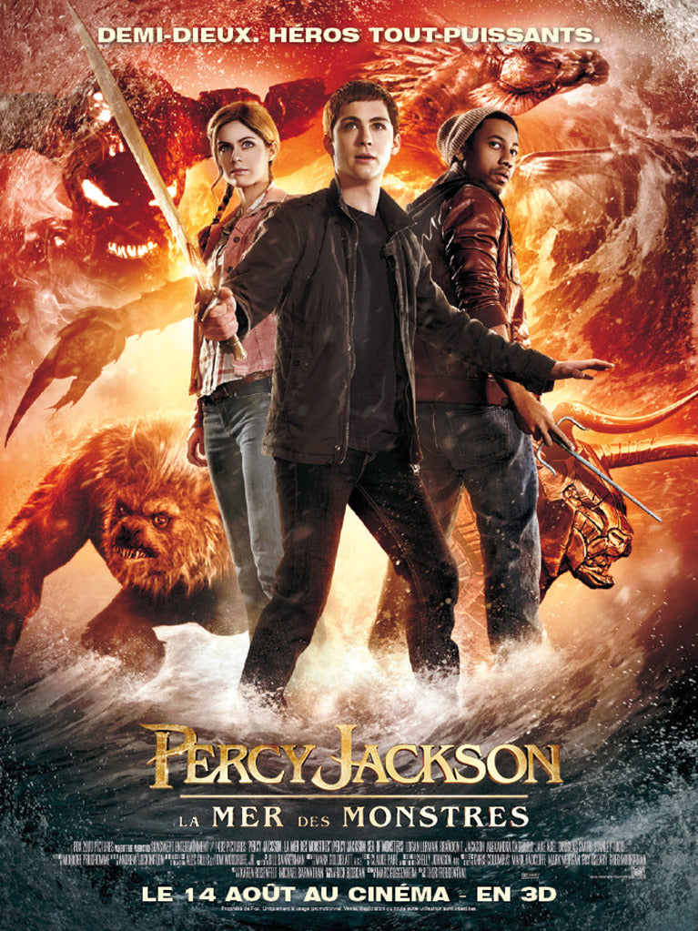 Percy Jackson 2 et la mer des monstres [DVD à la location]