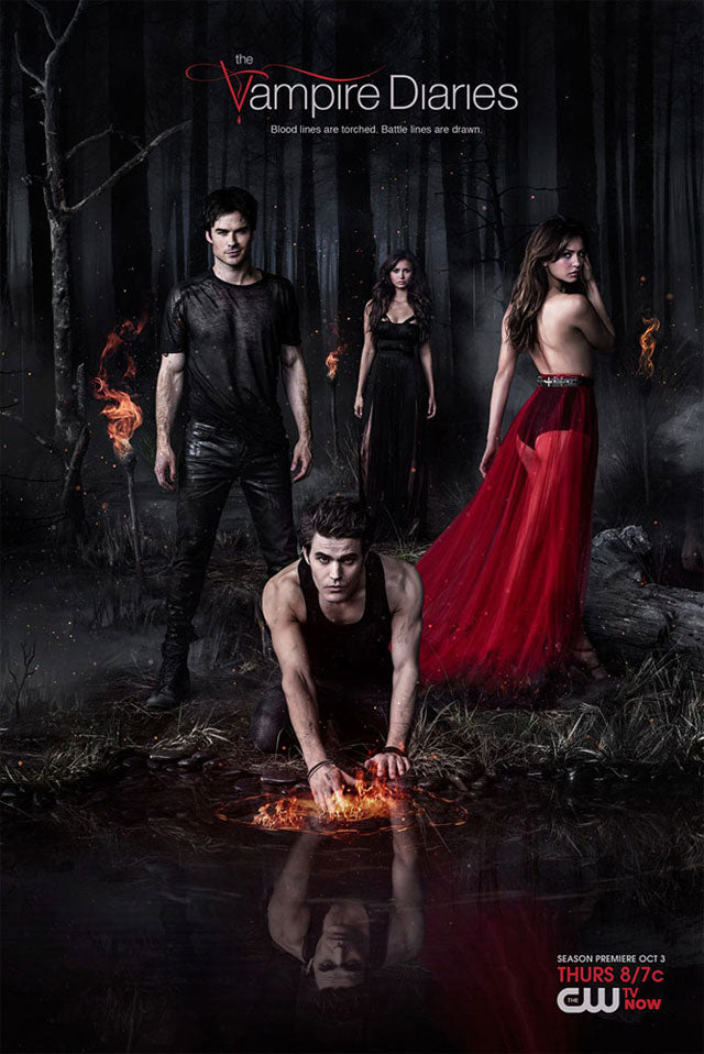 Vampire Diaries - Saison 5 [DVD à la location] - flash vidéo