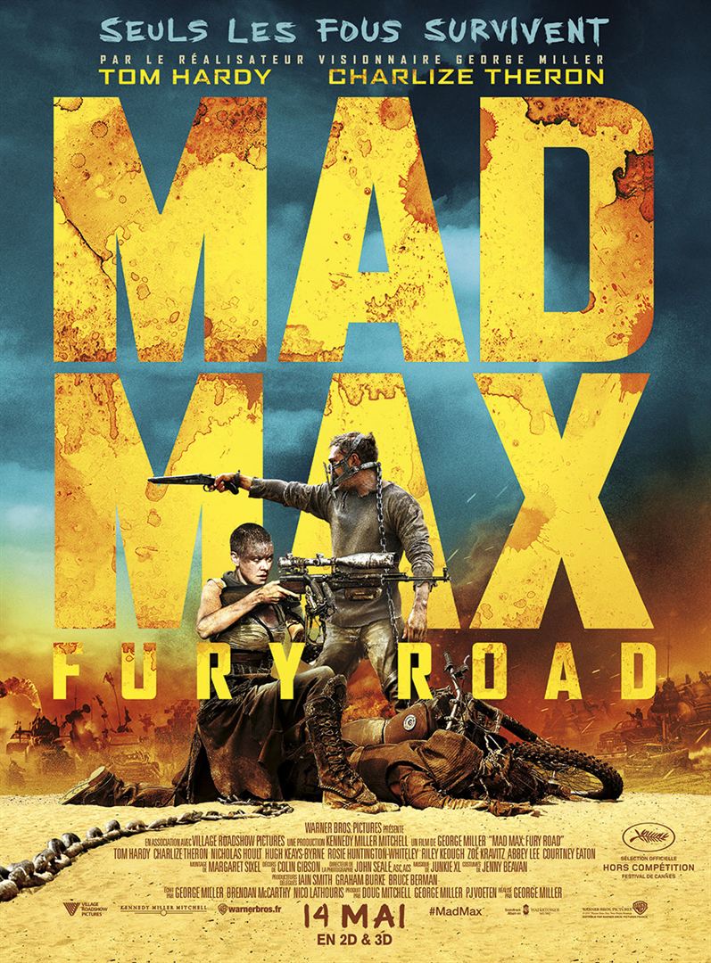 Mad max fury road [DVD à la location] - flash vidéo