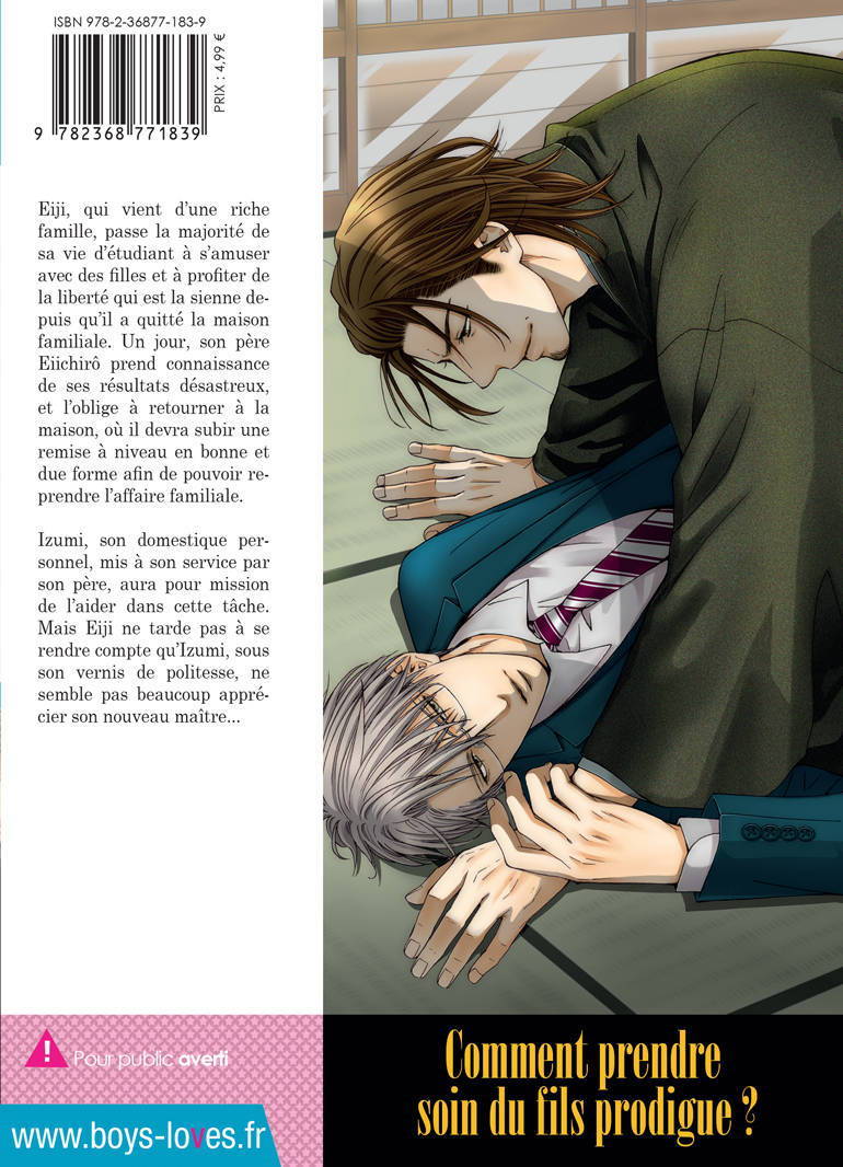 Comment prendre soin du fils prodigue ? - Livre (Manga) - Yaoi