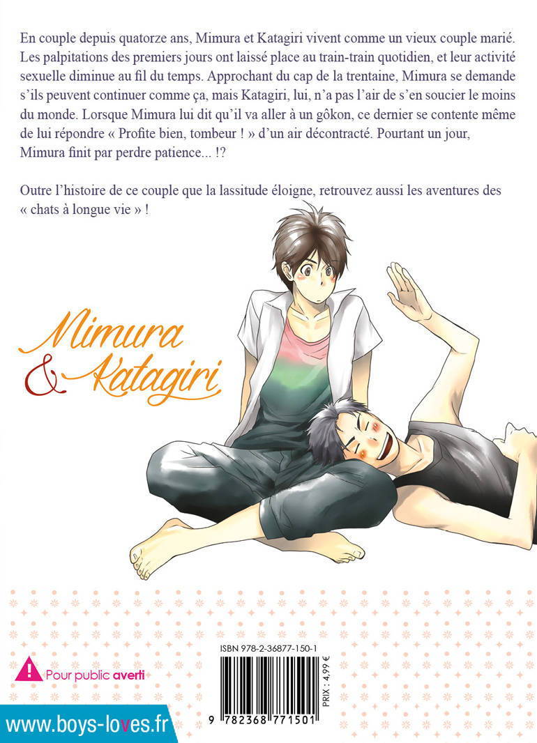 Mimura et Katagiri - Livre (Manga) - Yaoi