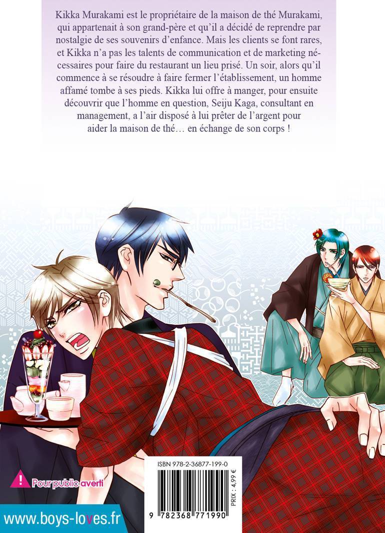 Erotic Men's Tea house - Livre (Manga) - Yaoi
