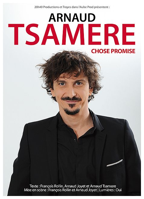 Arnaud Tsamère : Chose Promise [DVD] - flash vidéo