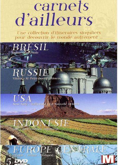 Coffret Carnets D'ailleurs, Vol. 2 : Brésil  Russie  USA  Indonésie  Europe Centrale [DVD] - flash vidéo