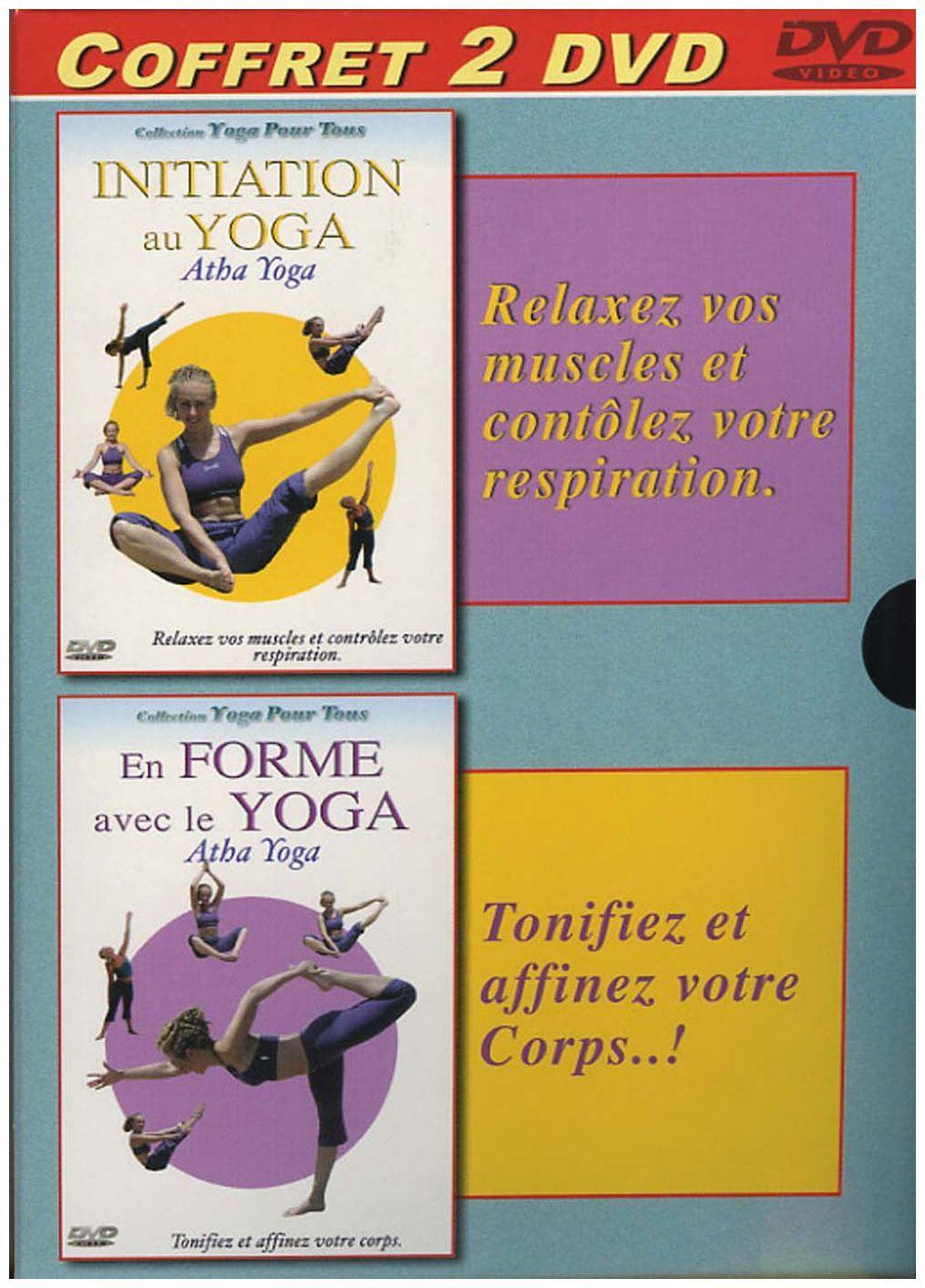 Coffret Yoga : Yoga Pour Tous  Yoga Exercices  En Forme Avec Le Yoga [DVD] - flash vidéo
