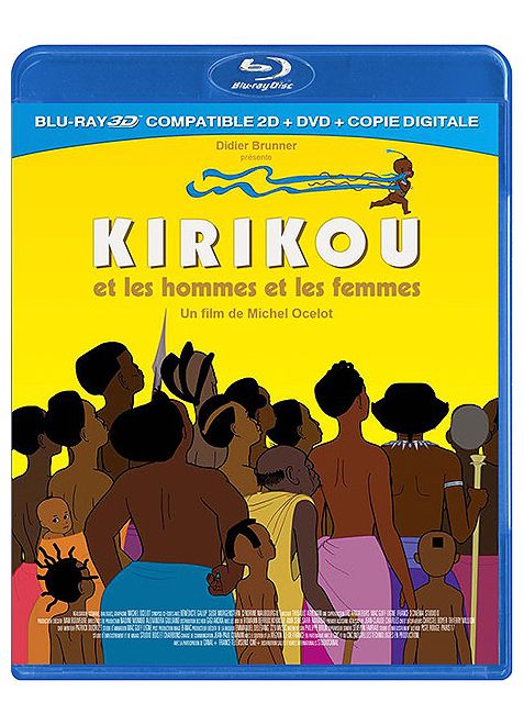 Kirikou Et Les Hommes Et Les Femmes [Combo Blu-Ray, Blu-Ray 3D]