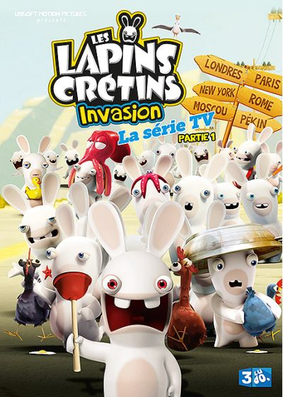 Les Lapins Crétins : Invasion, Vol. 1 [DVD] - flash vidéo