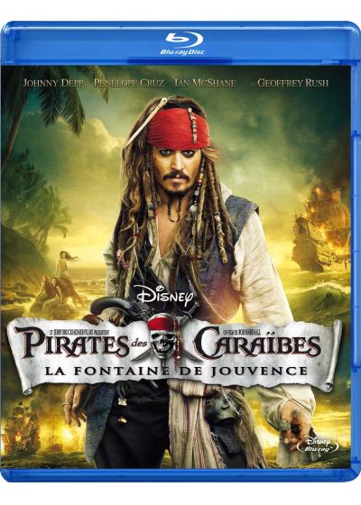 Pirates des caraibes 4 la fontaine de jouvence [Blu-ray à la location]