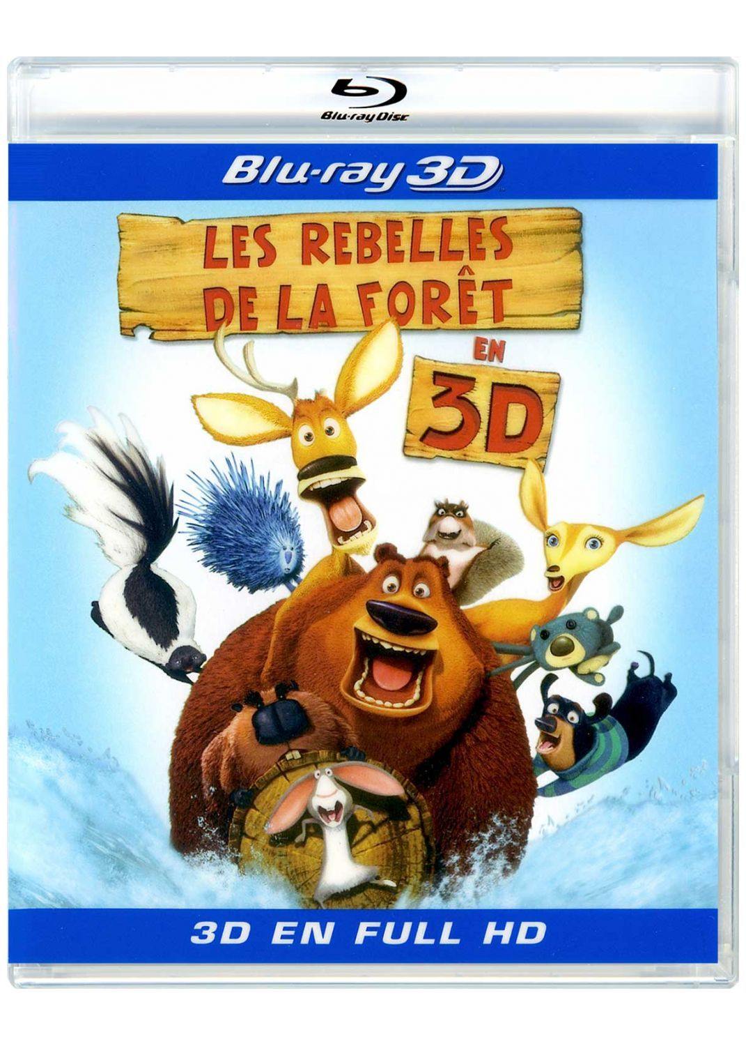 Les Rebelles De La Forêt [Blu-Ray 3D] - flash vidéo