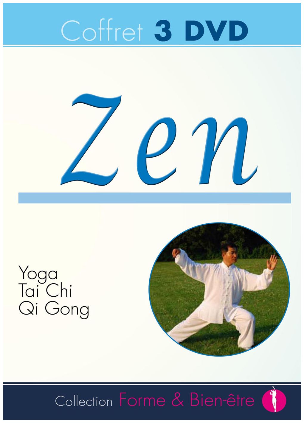 Coffret Zen : Yoga Tai Chi Qi Gong [DVD] - flash vidéo