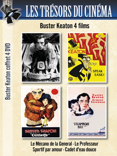 Buster Keaton : Le mécano de la Générale + Speak Easily + Sportif par amour + Cadet d'eau douce [DVD]