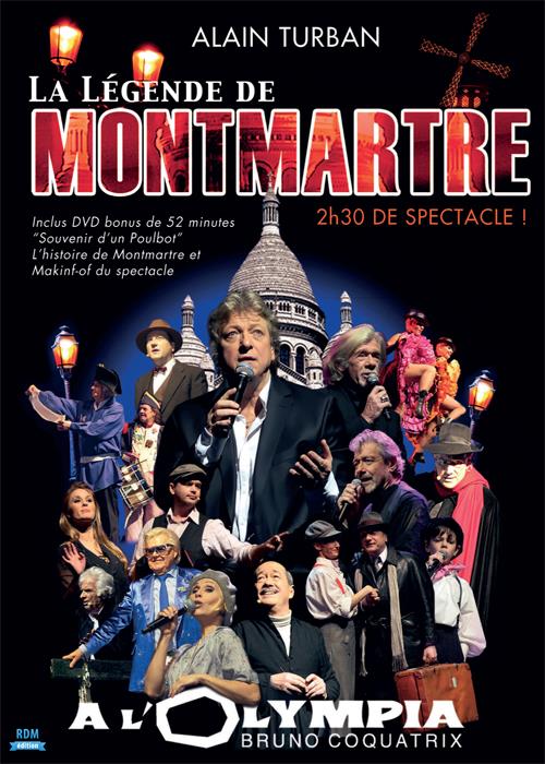 Alain Turban : la légende de Montmartre à l'Olympia [DVD]
