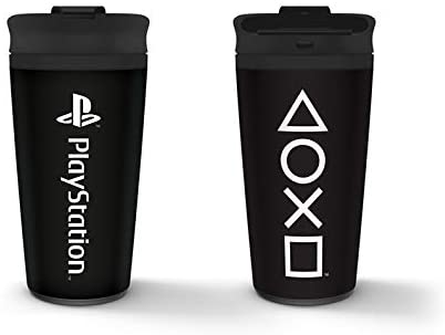 PlayStation - Mug de voyage en métal "Onyx"
