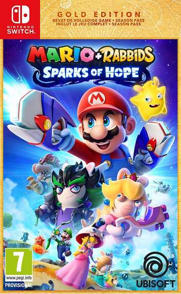 Mario + The Lapins Crétins Sparks of Hope - Gold Edition - flash vidéo