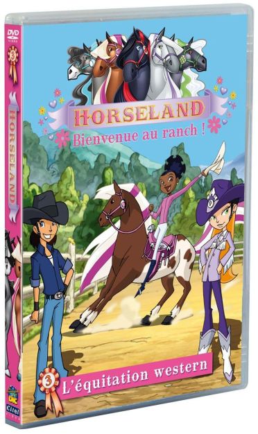 Horseland, Vol. 3 : L'équitation Western [DVD] - flash vidéo