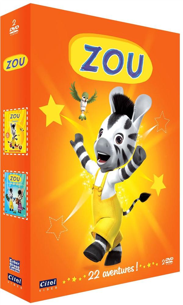Coffret Zou, Vol.1 Et 2 : Zou S'amuse Zou Et Ses Amis [DVD] - flash vidéo