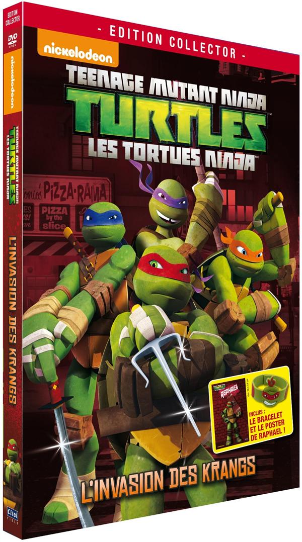 Les Tortues Ninja, Vol. 3 : L'invasion Des Krangs [DVD] édition collector - flash vidéo