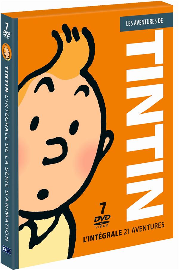 Tintin - L'intégrale de l'animation - Coffret 7 DVD [DVD]