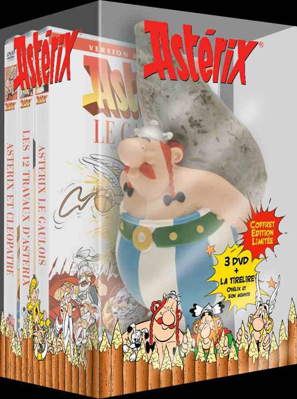 Astérix : Astérix le Gaulois + Astérix et Cléopâtre + Les 12 travaux d'Astérix [DVD]