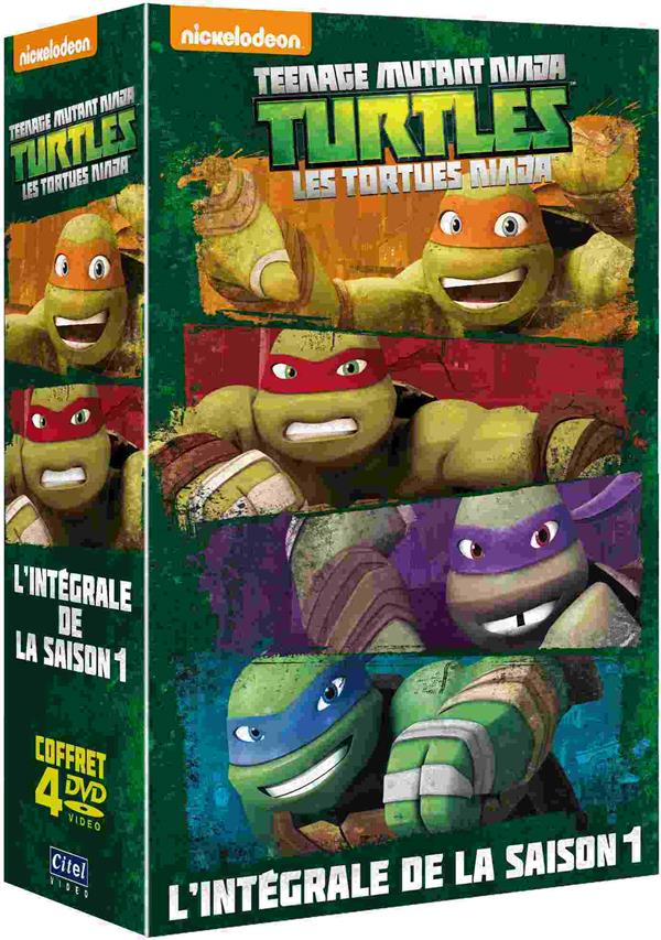 Coffret Tortues Ninja, Saison 1, Vol. 1 à 4 [DVD] - flash vidéo