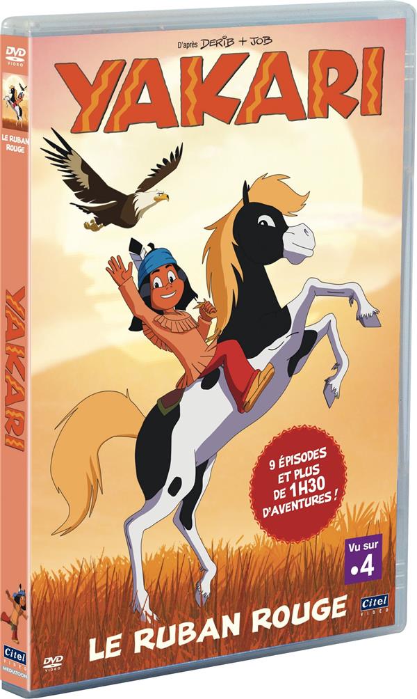 Yakari - Saison 5, Vol. 1 : Le Ruban Rouge [DVD] - flash vidéo