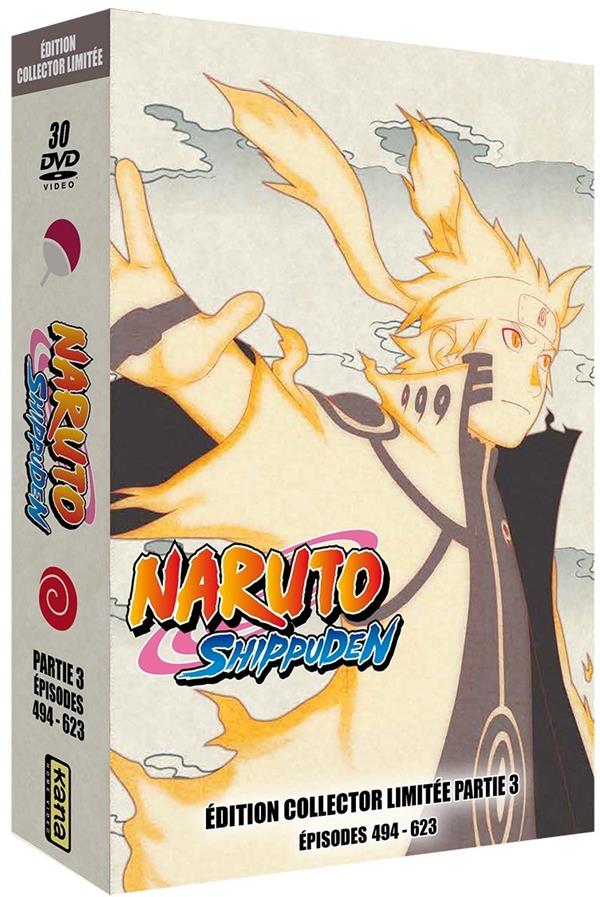Naruto Shippuden - Intégrale Partie 3 [DVD]