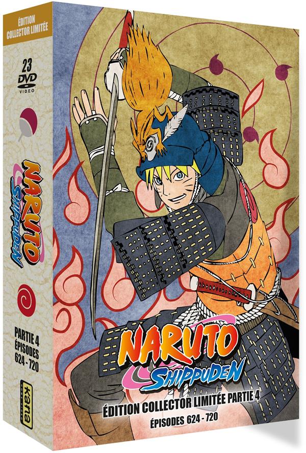 Naruto Shippuden - Intégrale Partie 4 [DVD] - flash vidéo