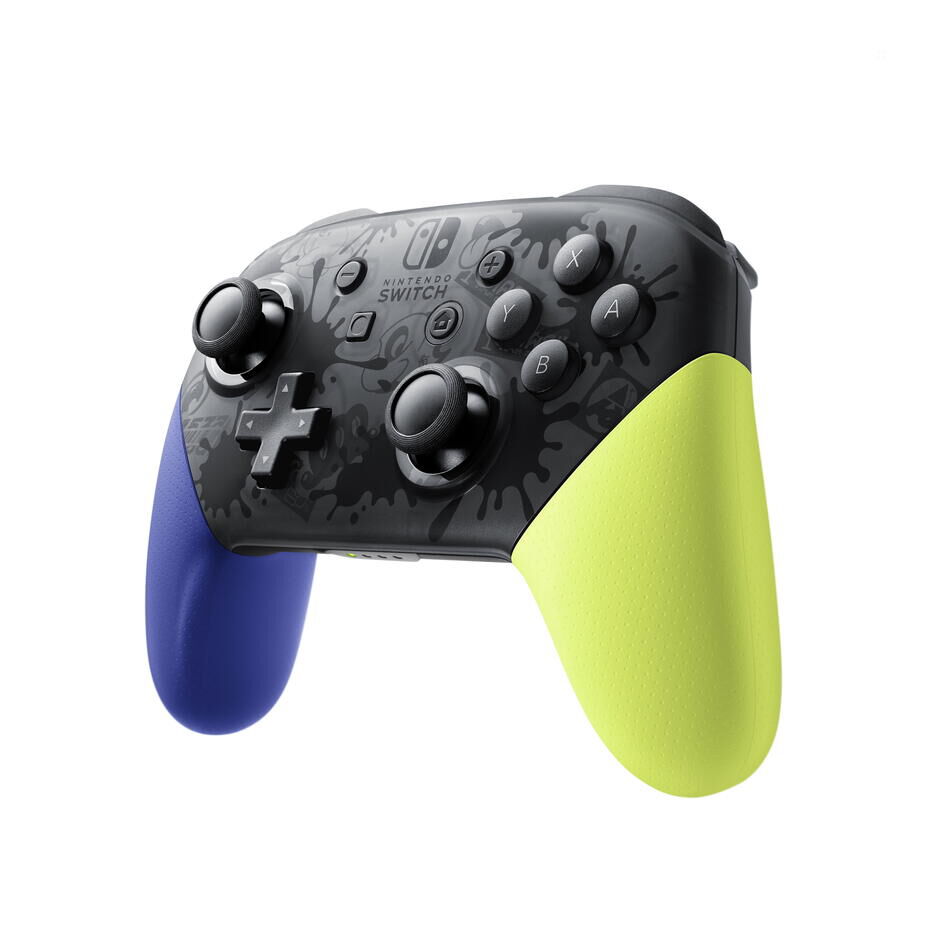 Nintendo Switch Pro Controller Splatoon 3 Edition - flash vidéo