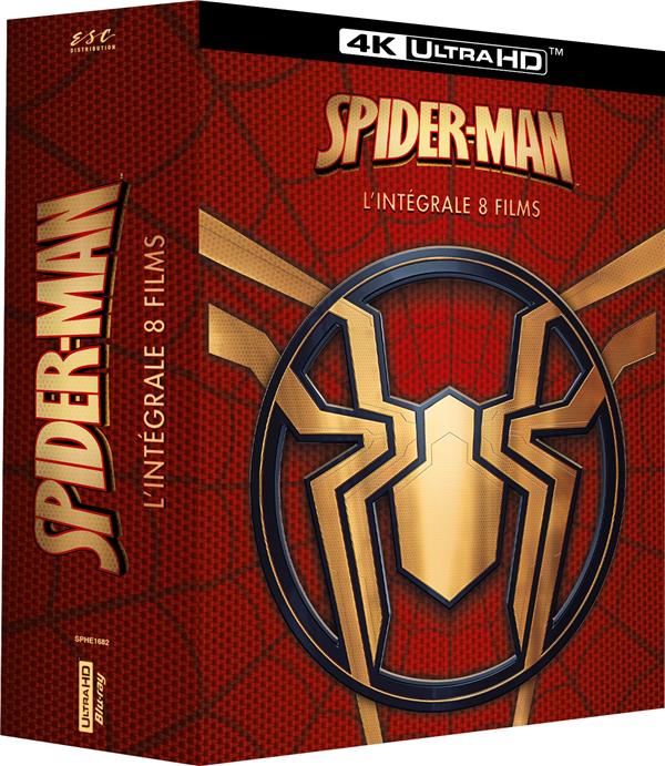 Spider-Man - L'Intégrale 8 films [4K Ultra HD]