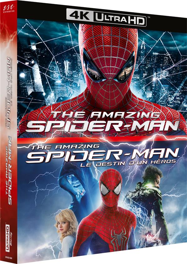 The Amazing Spider-Man - Collection Evolution : The Amazing Spider-Man + The Amazing Spider-Man : Le destin d'un héros [4K Ultra HD] - flash vidéo