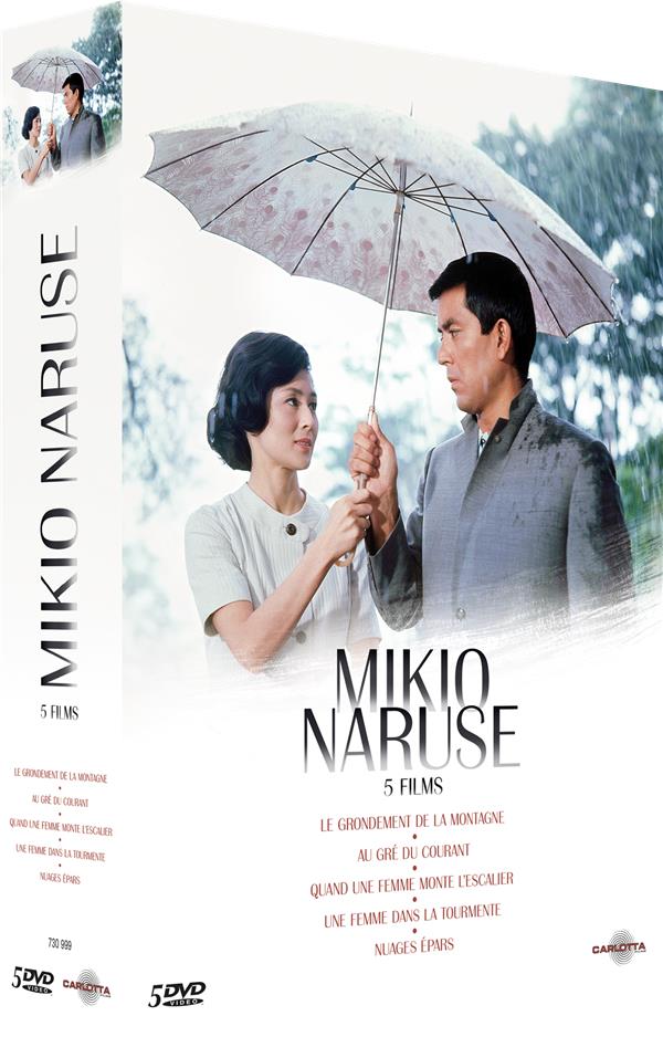 Mikio Naruse - 5 films : Le Grondement de la montagne + Au gré du courant + Quand une femme monte l'escalier + Une femme dans la tourmente + Nuages épars [DVD]