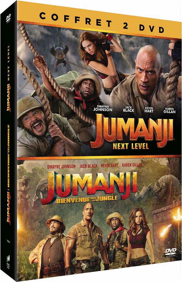 Jumanji : Bienvenue dans la jungle + Next Level [DVD]