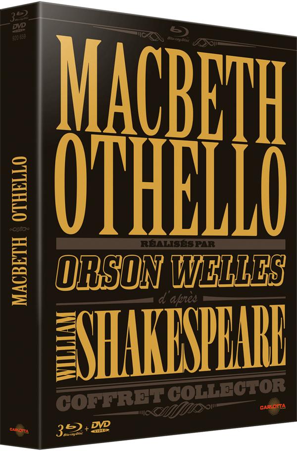 Macbeth & Othello d'après William Shakespeare réalisés par Orson Welles [Blu-ray] - flash vidéo