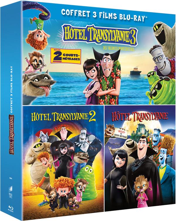 Hôtel Transylvanie - Coffret 3 films [Blu-ray]