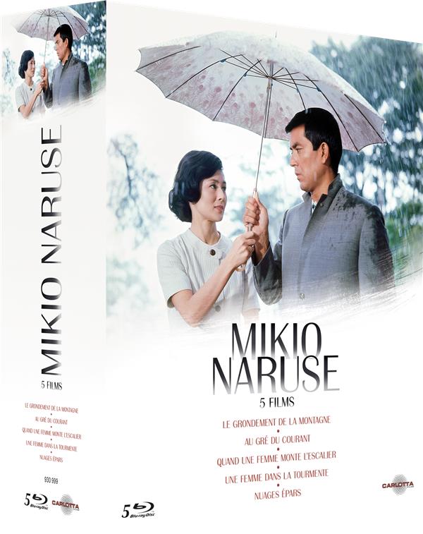 Mikio Naruse - 5 films : Le Grondement de la montagne + Au gré du courant + Quand une femme monte l'escalier + Une femme dans la tourmente + Nuages épars [Blu-ray]