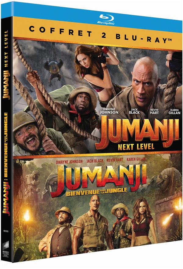 Jumanji : Bienvenue dans la jungle + Next Level [Blu-ray]