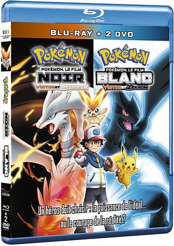 Pokémon, le film Noir - Victini et Reshiram + Pokémon, le film Blanc - Victini et Zekrom [Blu-ray] - flash vidéo