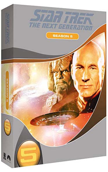 Coffret Star Trek : The Next Generation, Saison 5 [DVD] - flash vidéo