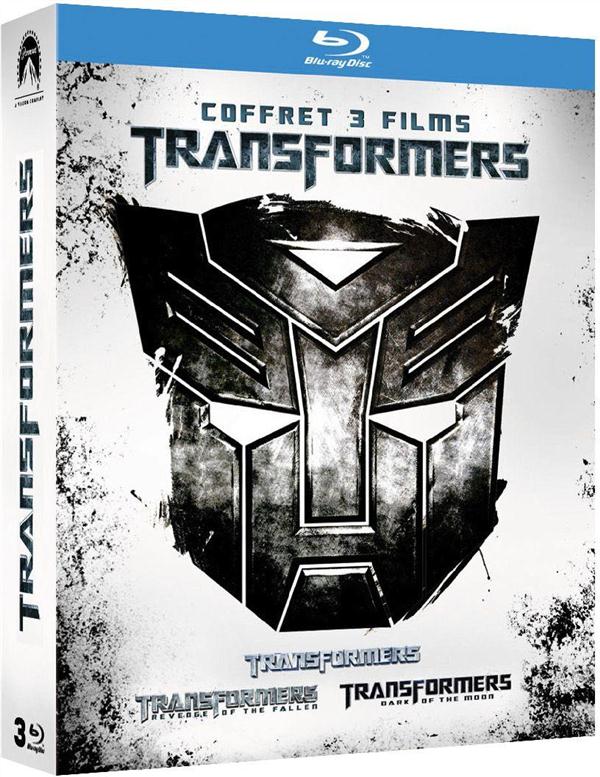 Transformers + Transformers 2 - La revanche + Transformers 3 - La face cachée de la Lune [Blu-ray]