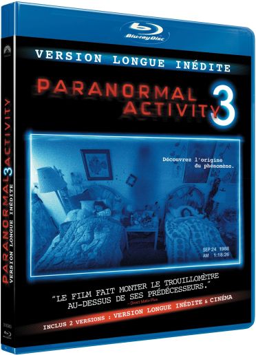 Paranormal Activity 3 [Blu-ray] - flash vidéo