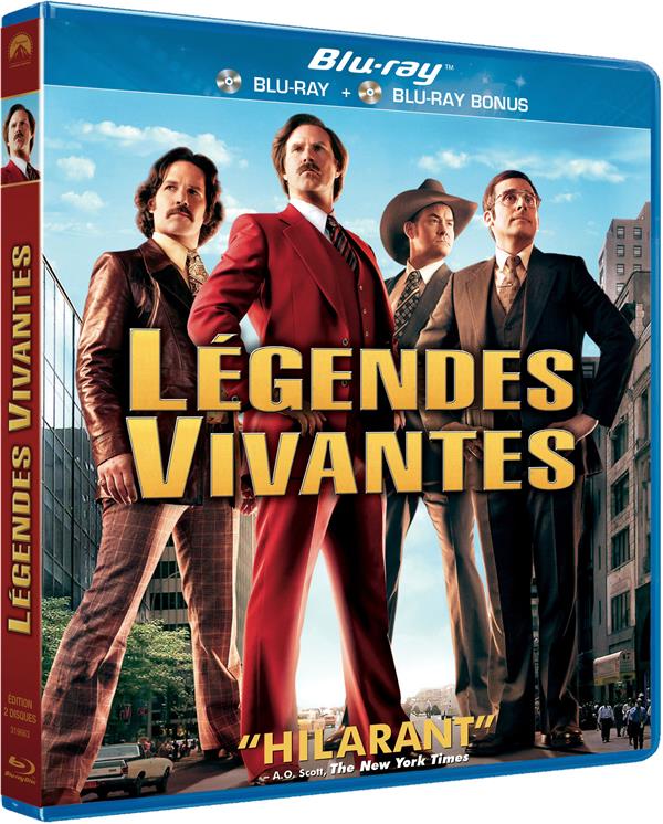 Légendes vivantes (Anchorman 2 : la légende continue) [Blu-ray] - flash vidéo