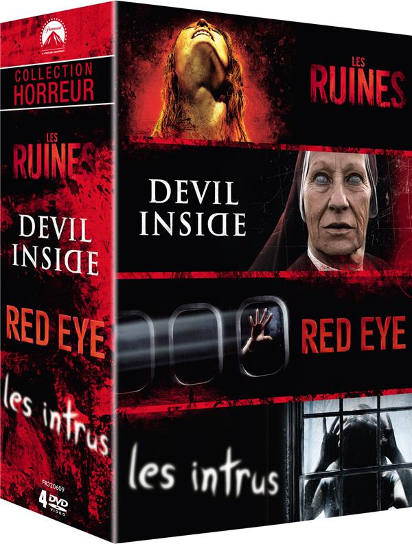 Paramount Collection Horreur: Les ruines + Devil Inside + Red Eye + Les intrus [DVD]