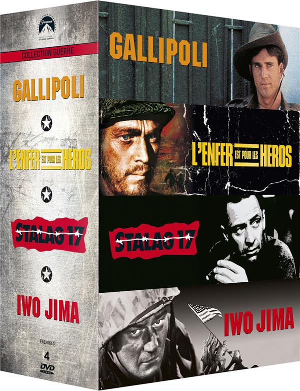 Coffret Guerre 4 Films [DVD] - flash vidéo