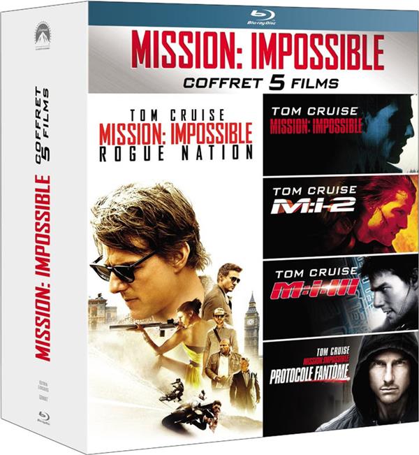 Mission : Impossible - L'intégrale des 5 films [Blu-ray] - flash vidéo