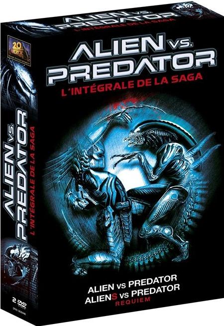 Coffret Alien Vs Predator : Alien Vs Predator 1 Alien Vs Predator 2 : Aliens Vs Predator Requiem [DVD] - flash vidéo