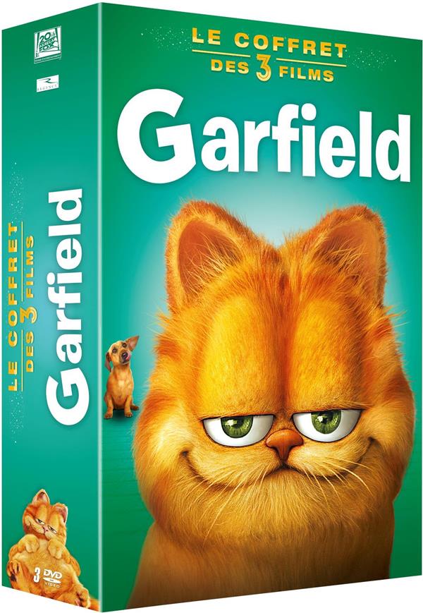 Coffret Garfield 3 Films : Garfield 1  Garfield 2  Garfield 3D [DVD]