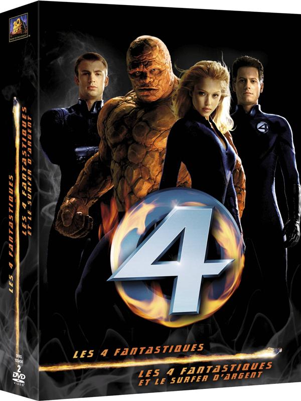 Coffret Les 4 Fantastiques : Les 4 Fantastiques Les 4 Fantastiques Et Le Surfer D'argent [DVD] - flash vidéo
